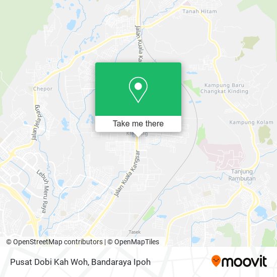 Pusat Dobi Kah Woh map