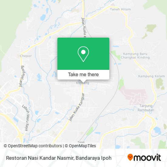 Peta Restoran Nasi Kandar Nasmir