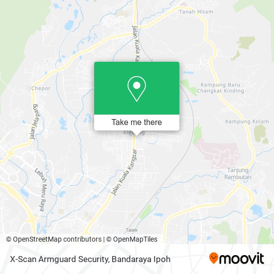 X-Scan Armguard Security map