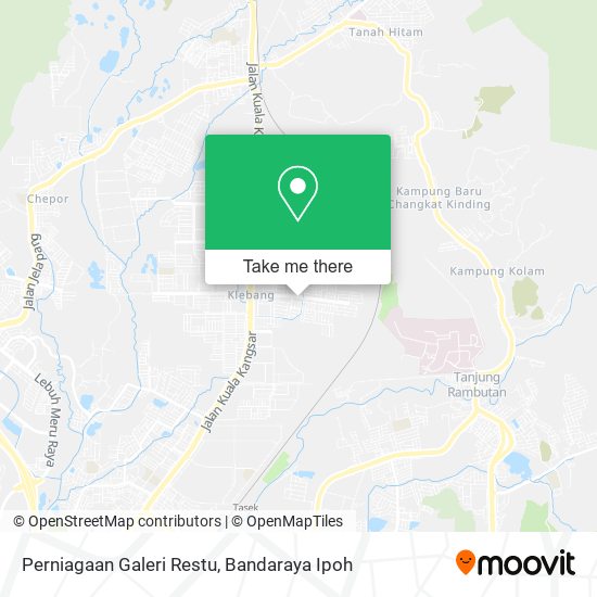 Perniagaan Galeri Restu map