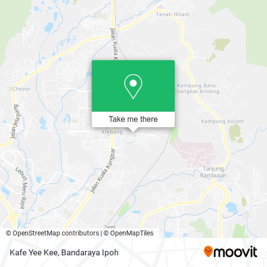 Peta Kafe Yee Kee