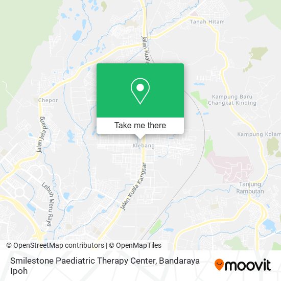 Smilestone Paediatric Therapy Center map