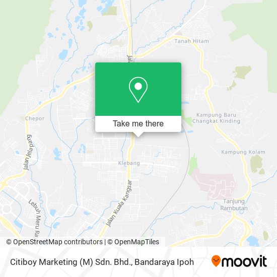 Citiboy Marketing (M) Sdn. Bhd. map