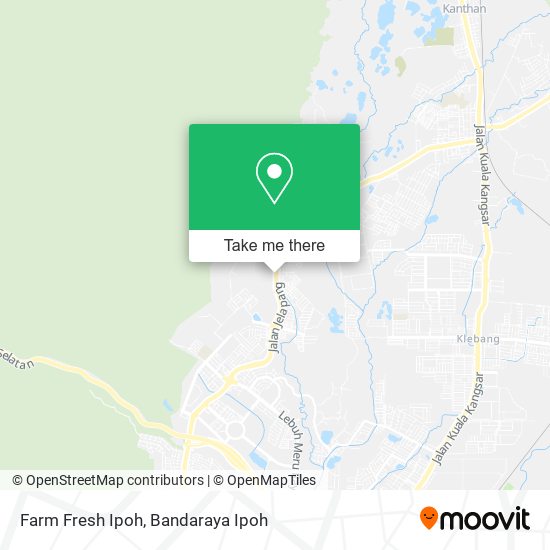 Farm Fresh Ipoh map