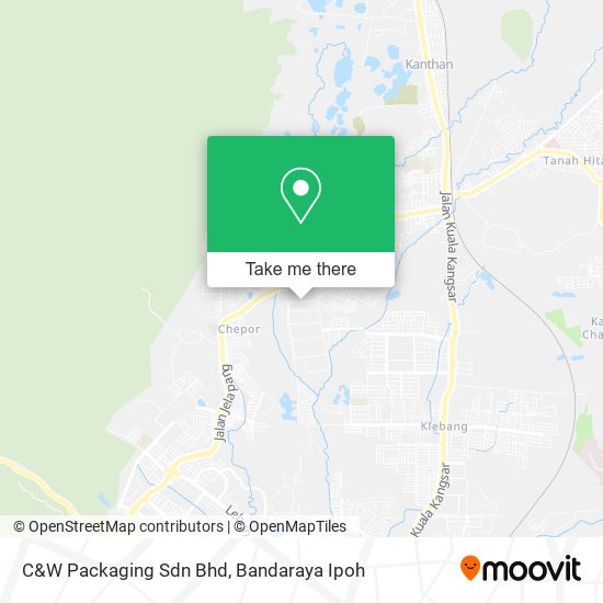 C&W Packaging Sdn Bhd map