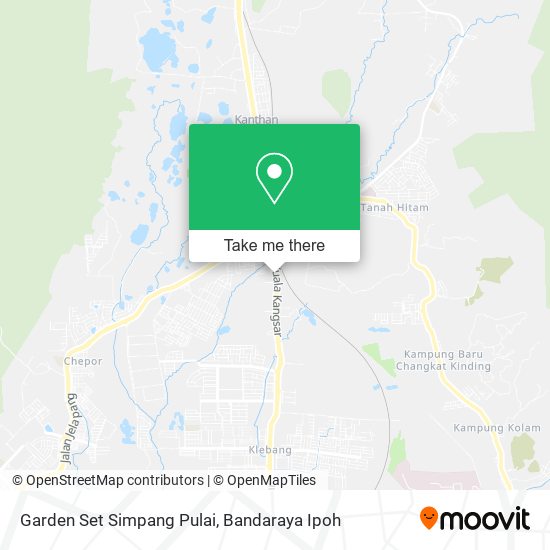 Peta Garden Set Simpang Pulai