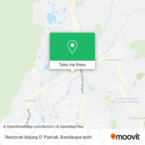 Restoran Anjung D' Puncak map