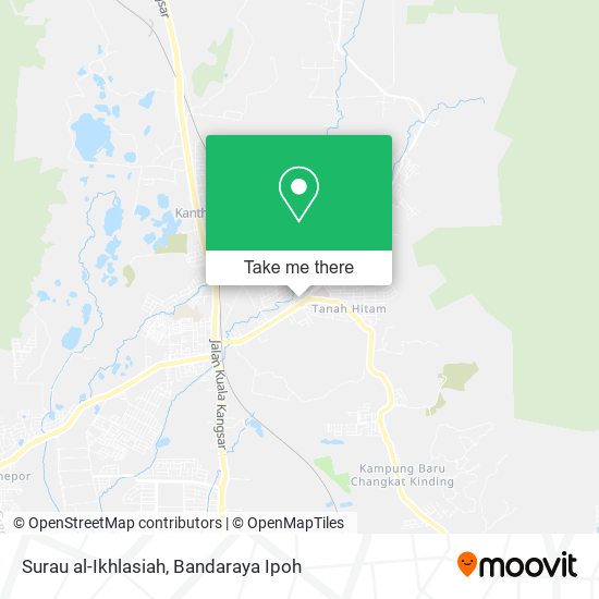 Surau al-Ikhlasiah map
