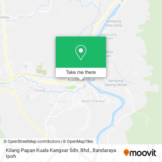 Kilang Papan Kuala Kangsar Sdn. Bhd. map