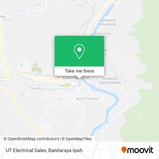 UT Electrical Sales map