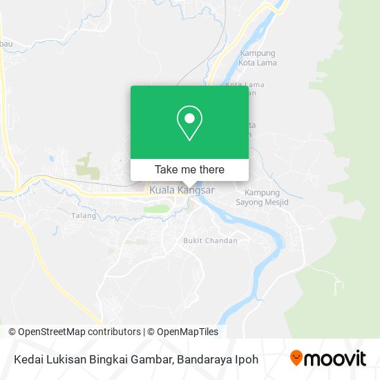 Kedai Lukisan Bingkai Gambar map