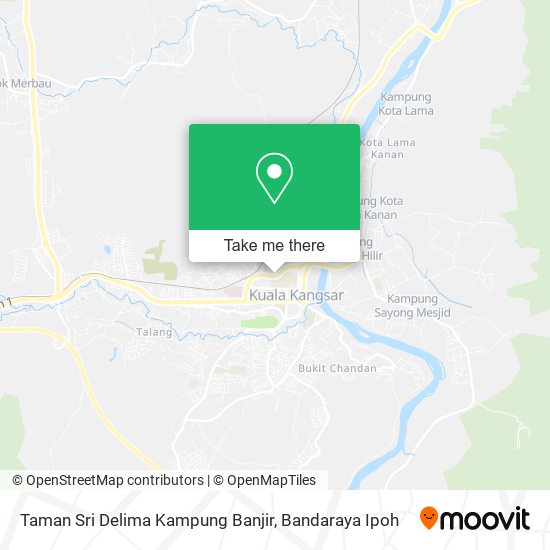 Taman Sri Delima Kampung Banjir map