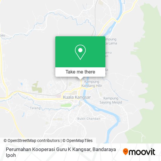 Peta Perumahan Kooperasi Guru K Kangsar