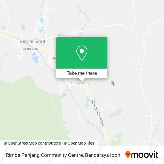 Rimba Panjang Community Centre map