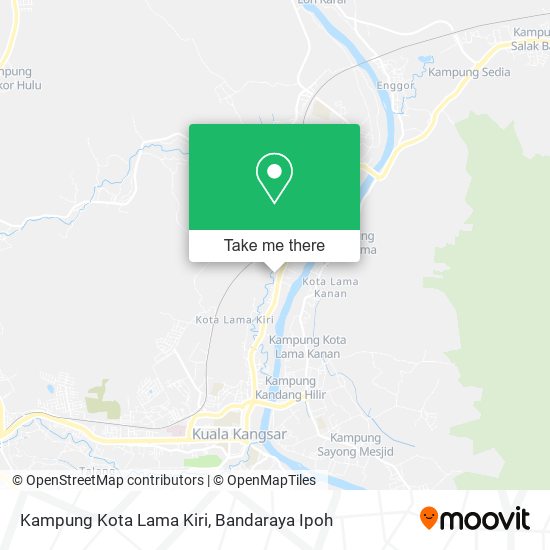 Kampung Kota Lama Kiri map