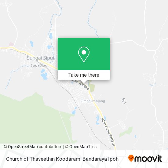 Peta Church of Thaveethin Koodaram
