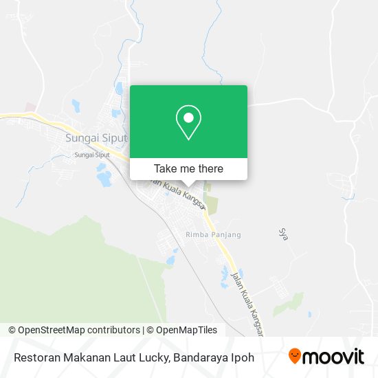 Restoran Makanan Laut Lucky map