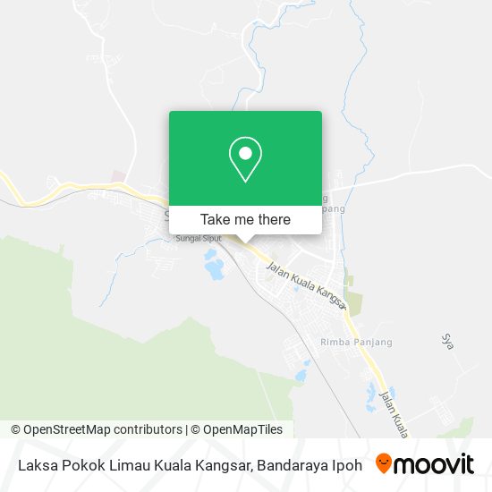 Peta Laksa Pokok Limau Kuala Kangsar