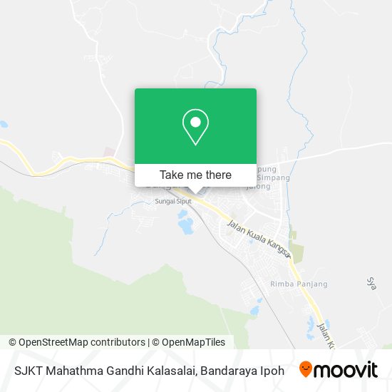 SJKT Mahathma Gandhi Kalasalai map