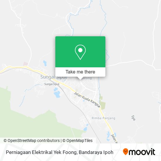 Peta Perniagaan Elektrikal Yek Foong