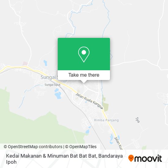 Peta Kedai Makanan & Minuman Bat Bat Bat