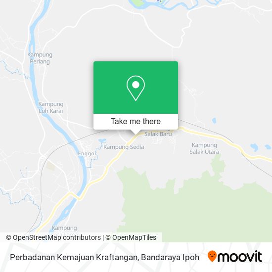 Perbadanan Kemajuan Kraftangan map