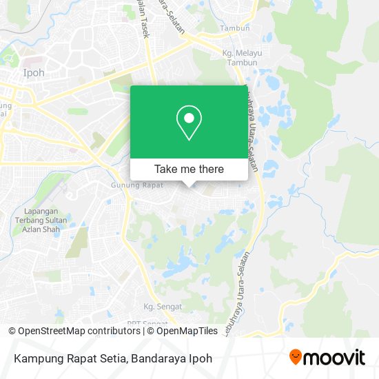 Peta Kampung Rapat Setia
