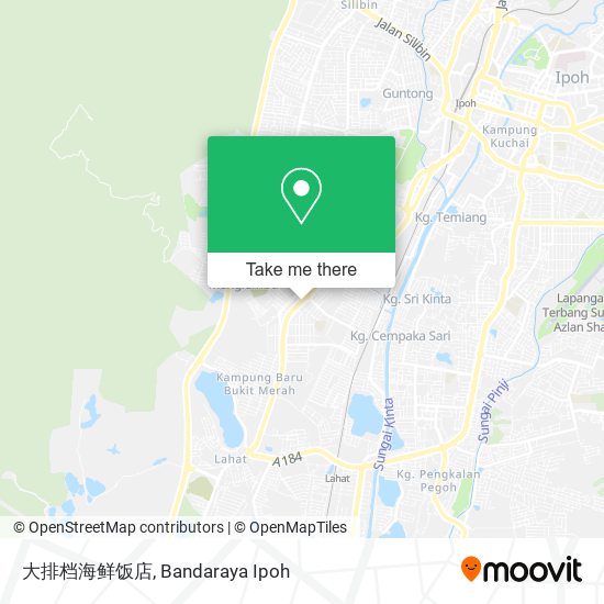 大排档海鲜饭店 map