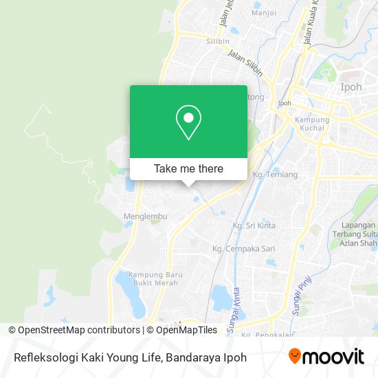 Refleksologi Kaki Young Life map