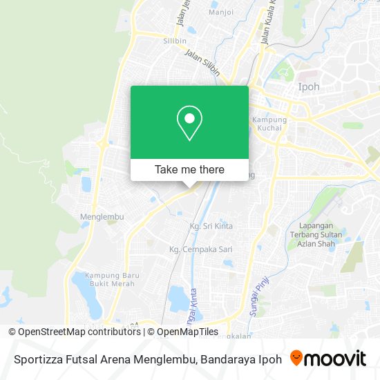Sportizza Futsal Arena Menglembu map