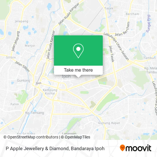 P Apple Jewellery & Diamond map