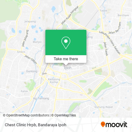 Chest Clinic Hrpb map