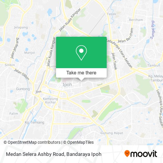Medan Selera Ashby Road map