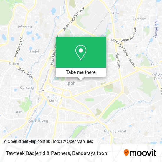 Tawfeek Badjenid & Partners map