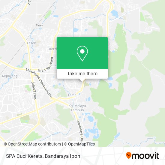 SPA Cuci Kereta map