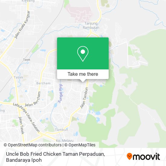 Uncle Bob Fried Chicken Taman Perpaduan map