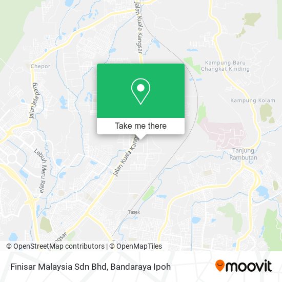 Peta Finisar Malaysia Sdn Bhd