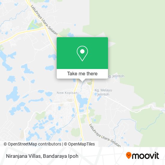 Niranjana Villas map