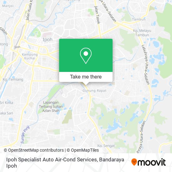Ipoh Specialist Auto Air-Cond Services map