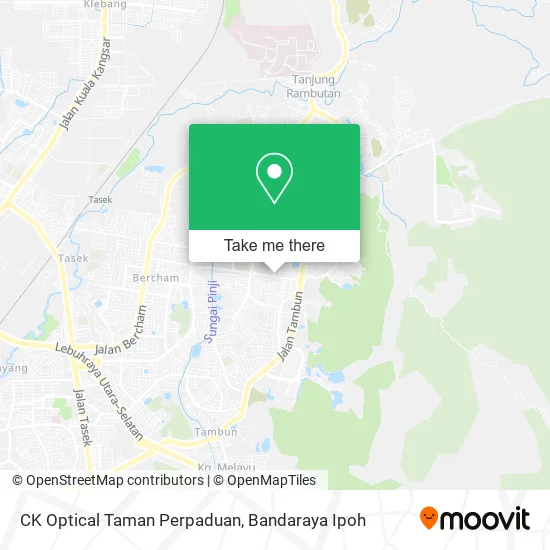 CK Optical Taman Perpaduan map