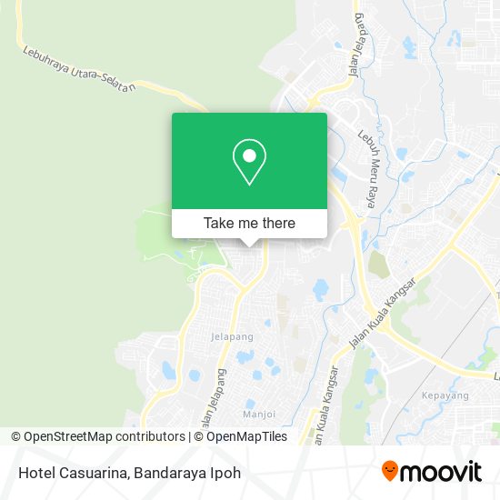 Hotel Casuarina map