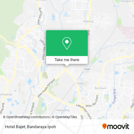 Hotel Bajet map
