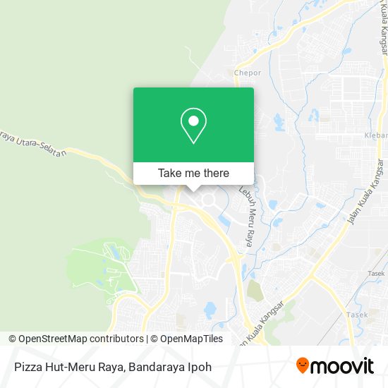 Pizza Hut-Meru Raya map