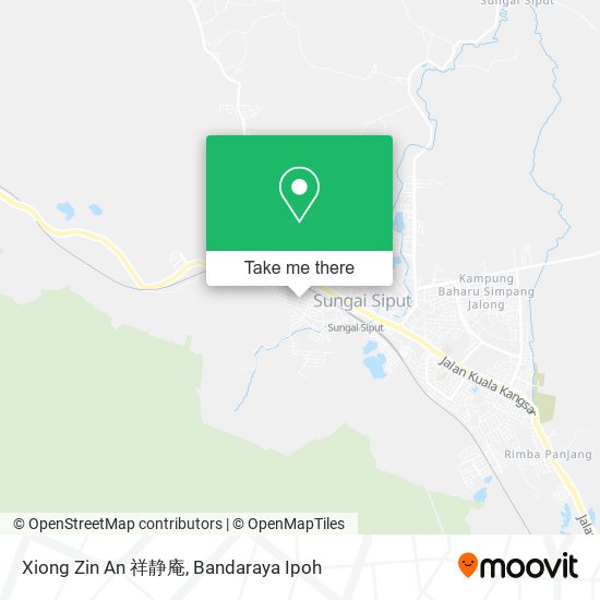 Xiong Zin An 祥静庵 map