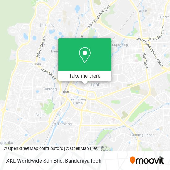 XKL Worldwide Sdn Bhd map