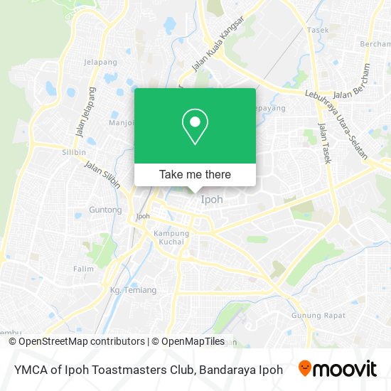 YMCA of Ipoh Toastmasters Club map