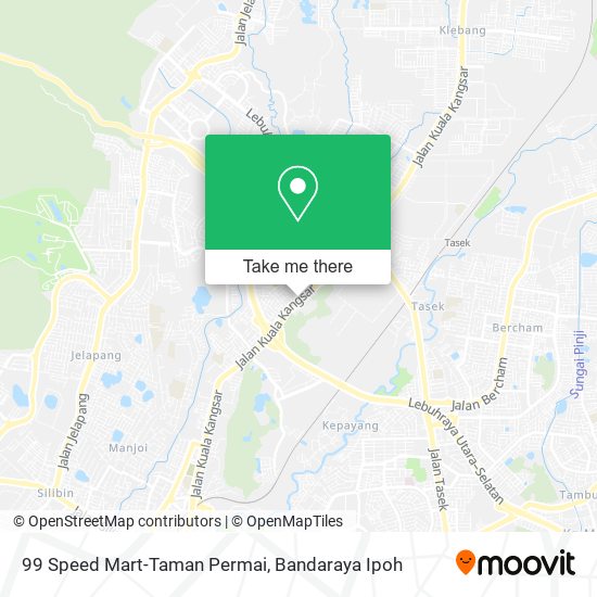 99 Speed Mart-Taman Permai map