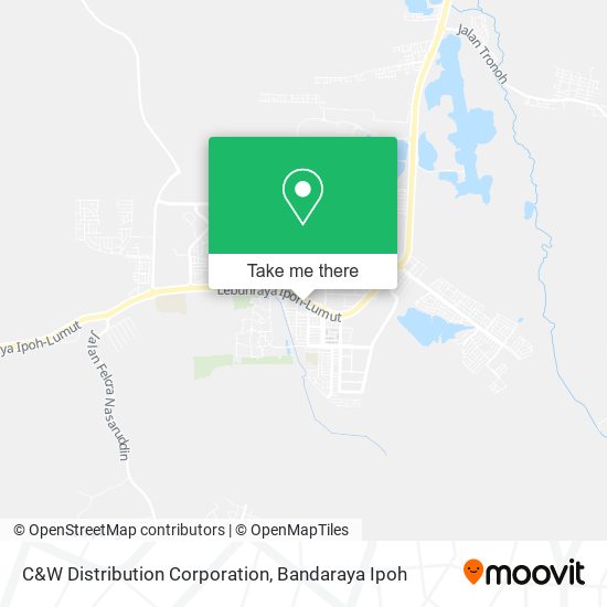 C&W Distribution Corporation map