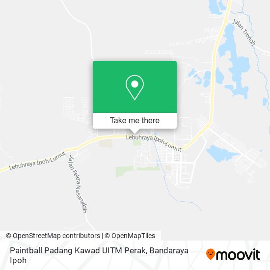 Paintball Padang Kawad UITM Perak map