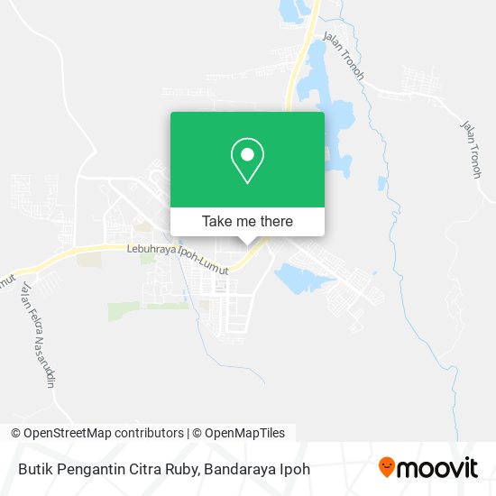 Peta Butik Pengantin Citra Ruby